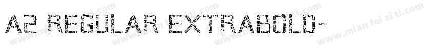 A2 Regular Extrabold字体转换